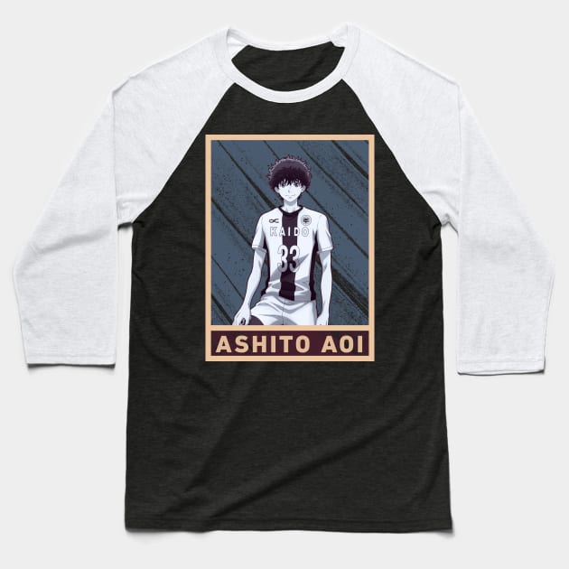 Ao ashi - ashito aoi Baseball T-Shirt by SirTeealot